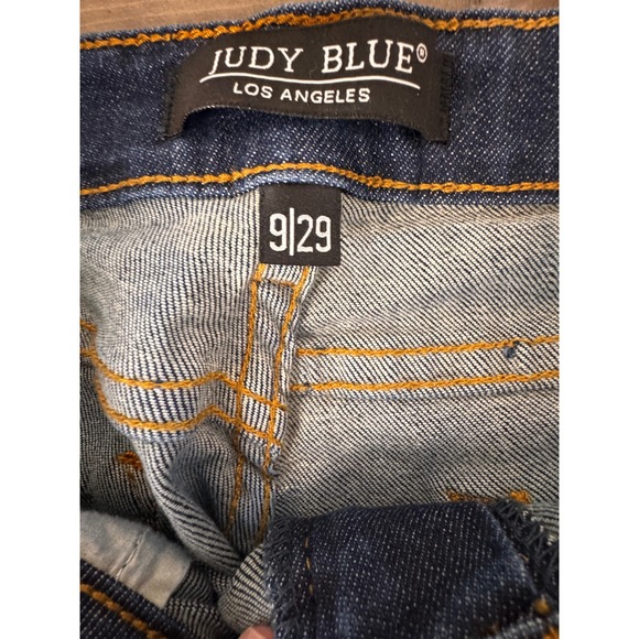 Judy Blue Long Tall Hi Rise Slim Bootcut Jeans Dark Wash Denim Size 29 x 31 - Picture 3 of 10